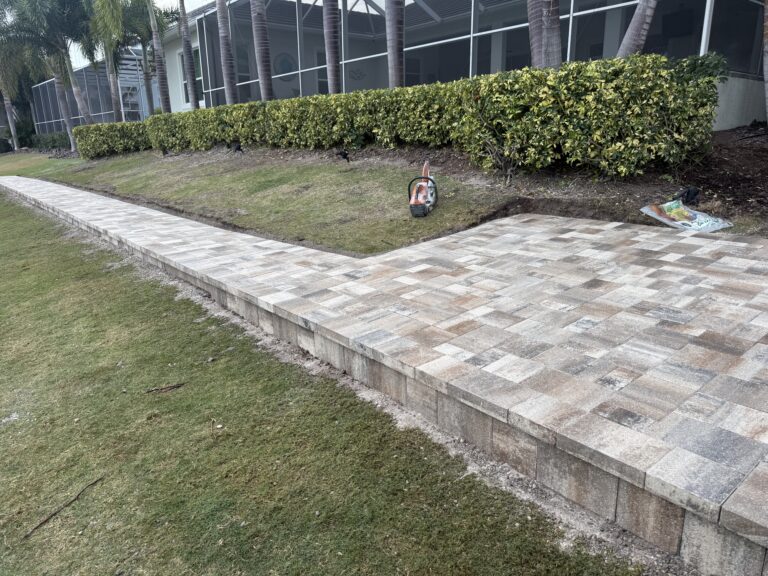 Mira Bay Paver Installation - Extension - After